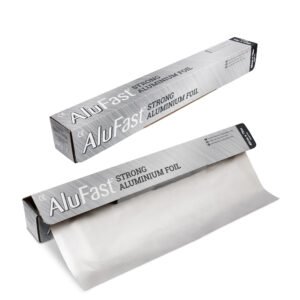 Aluminium Catering Foil Roll (450mm x75Mtr) Cutter Box